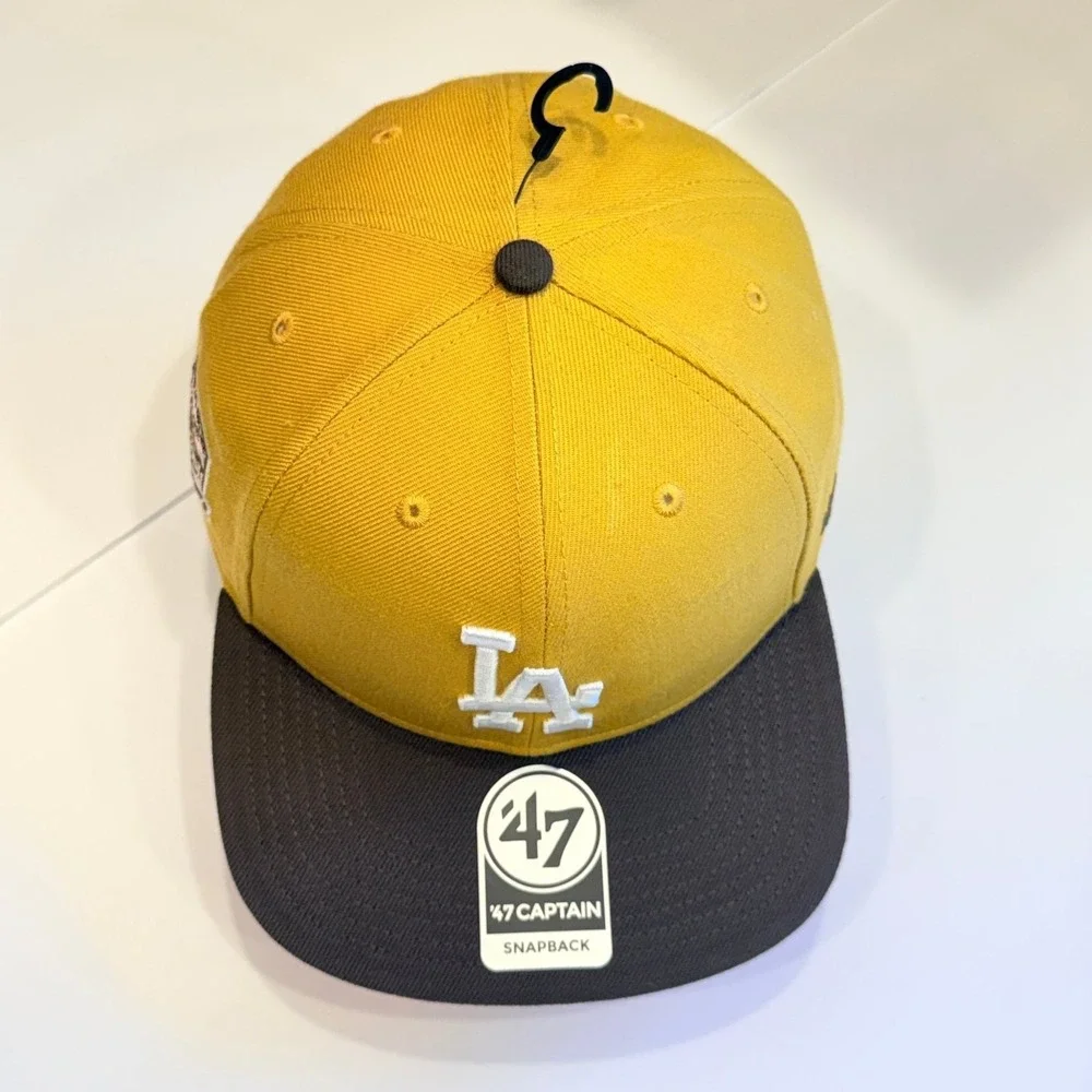Los Angeles Dodgers '47 Captain Snapback Hat Men's OSFA Wheat Brown